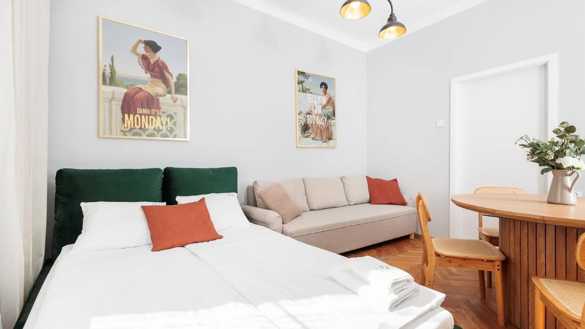 Retro Glamour With A Modern Edge - By Upstairs Krakow Apartment